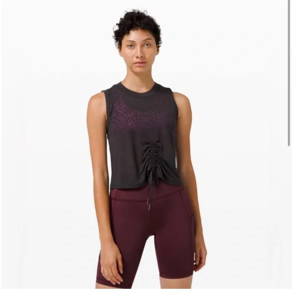 lululemon athletica Black Muscle Tee